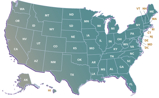 US state tax coverage