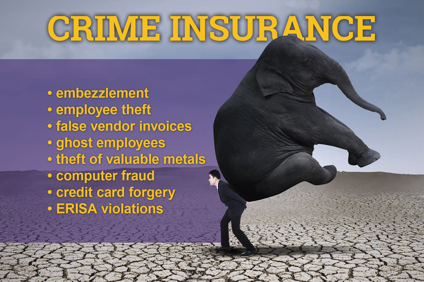 why you should recommend crime insurance